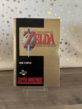 Notice Seule - The Legend Of Zelda -super Nintendo Snes 