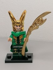 Loki minifigure from Marvel Thor Deluxe Version 