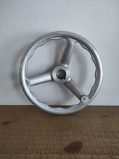 Roue À Main En Aluminium Diam 30 cm env - Vintage - Décoration (Pied De Lampe..)