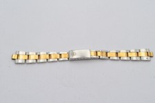 Bracelet Vintage ROLEX OYSTER Acier/Or 13MM RARE 7834