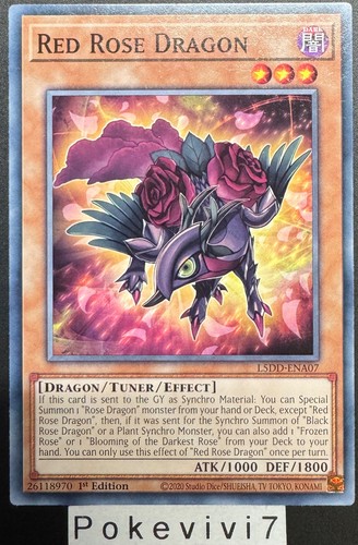 Carte red rose - yu-gi-oh!,