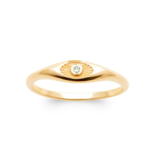 Bague forme anneau - , zirconium