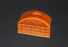 Vintage tirelire bingo en