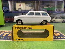 METOSUL 1/43 Réf. 49 Portugal PEUGEOT 304 Break Bon État + boîte d’origine
