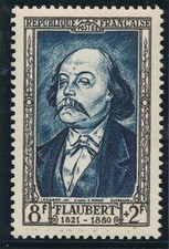 TIMBRE FRANCE 930** Flaubert 1952
