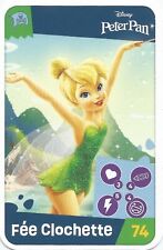 CARTE DISNEY PIXAR. JOUONS REVONS. AUCHAN 2024. PETER PAN. FEE CLOCHETTE N° 74