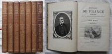 Henri Martin : HISTOIRE DE FRANCE POPULAIRE * 7/7 Tomes (ouvrages illustrés)