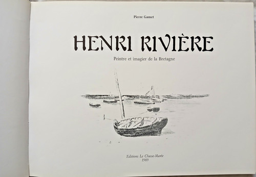 Henri rivière peintre - rivière,