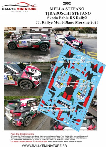 Decals ref 2902 - 1/43,