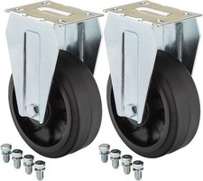 VIGOR Roulette fixe (paire) - pour servante d'atelier Series XL - 2 pces.