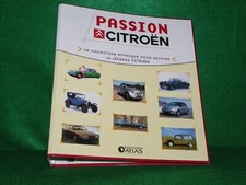 Lot 4 classeurs collection Passion Citroën - Editions Atlas