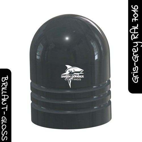 Poudre gris brillant ral - gris, 7016