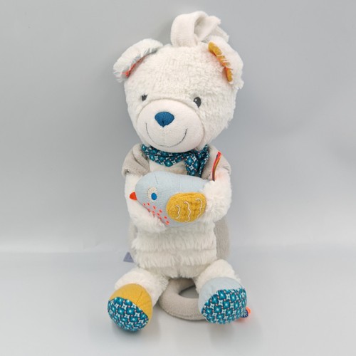 Doudou musical ours - , blanc