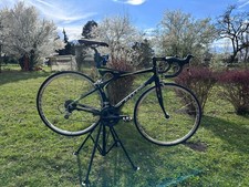 vélo route carbone Vitus ZX2 ancien Ultegra mavic xlc vert 52 