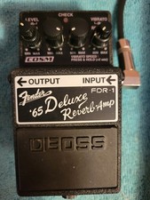 Pédale D'Effet Pour Guitare Boss FDR-1 Fender '65 Deluxe Reverb Utilisée