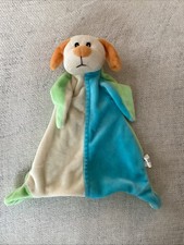 O/ Doudou plat Chien marron