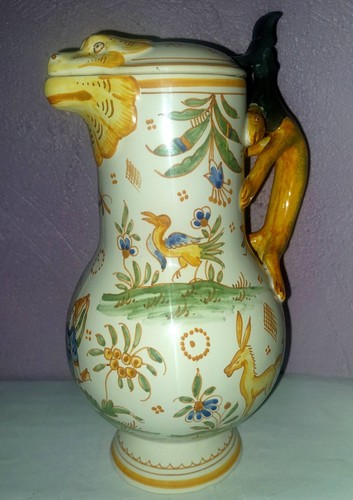Pichet faience moustiers - faience,