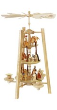 Pyramide de Noël scène de la