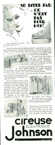Publicité ancienne cireuse