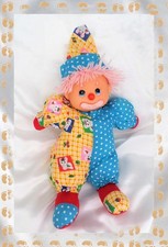 Peluche Doudou Clown Corps