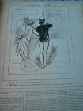 Humour 1875 - Au Salon Tableau