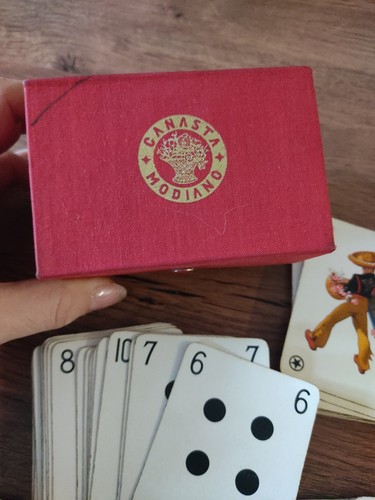 Cartes jouer canasta 1953 - cartes,