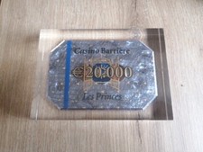 Jeton plaque casino - casino, cannes