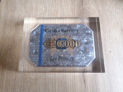 Jeton plaque casino - jeton,