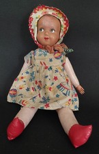 Poupée ancienne Huard carton