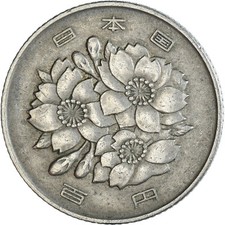 Pièce de monnaie, Japon, 100 yens, 1968