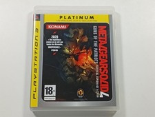 METAL GEAR SOLID 4 : GUNS OF THE PATRIOTS SONY PLAYSTATION 3 (PS3 PLATINUM) FR O
