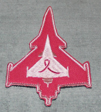 patch rafale octobre rose en tissus fabriqué pour la bBA 113 saint dizier