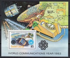 Sainte-Lucie 1983 MNH Mi Block
