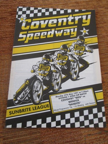 Programme speedway coventry - -,