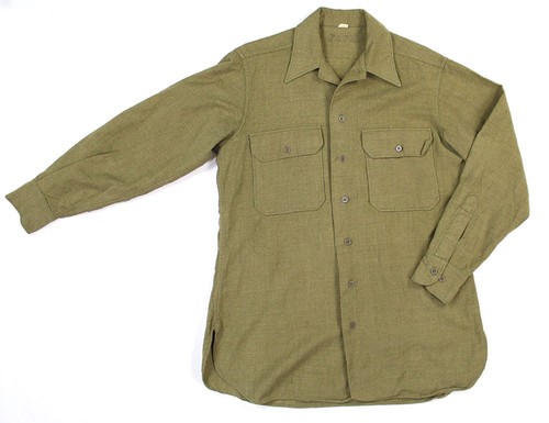Chemise moutarde army - chemise,