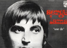 Serge Lama "Une île" Vinyle 33 t 30 cm - LP - Philips - 1970