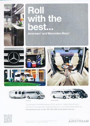 2012 mercedes benz airstream - benz,