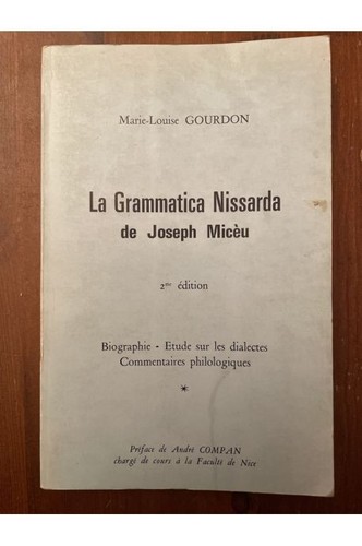 Grammatica nissarda de - la,