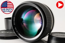 [ Haut Mint W / Capuche] Nikon Ai-S Ais Nikkor 85mm F/1.4 Mf Portrait Lentille