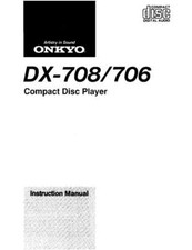 Onkyo DX-706 CD Player Owners