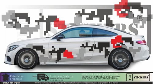 Pour berline type camouflage - pour,