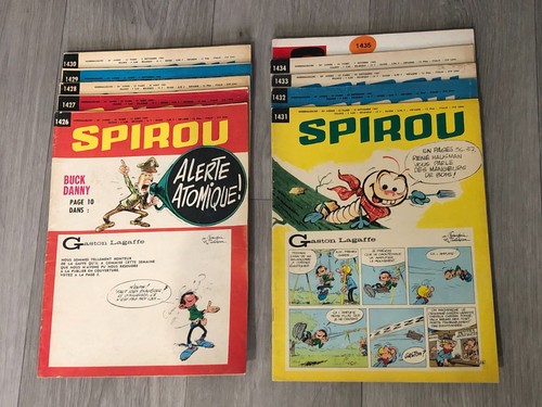 Lot journal spirou - de, à