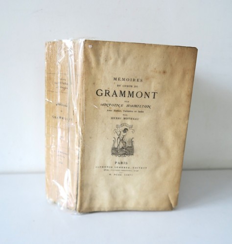 Memoires comte grammont - memoires,
