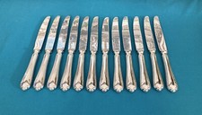 1 grand couteau ERCUIS modèle SULLY métal argenté 24,5 cm couvert table