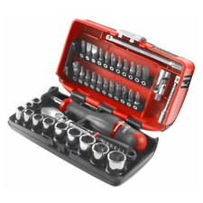 Coffret Douilles 1/4'' 6 Pans Métriques 5,5 à 14mm, Haute Qualité