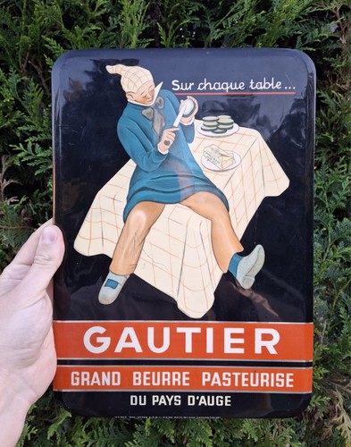 Rare tôle lithographiée - rare,