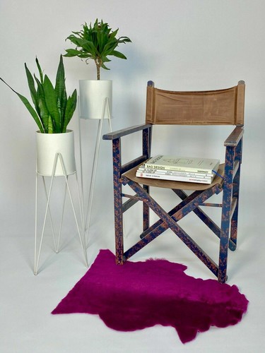 Véritable tapis peau de - véritable,
