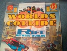  #1 Comic Book DC 1994 world collide - Rift Between World's  Polybagged 