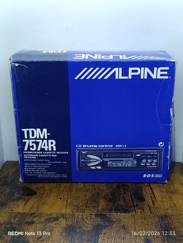 Autoradio alpine tdm - autoradio, tdm-7574r