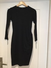 Superbe Robe Laine Noir Joseph
